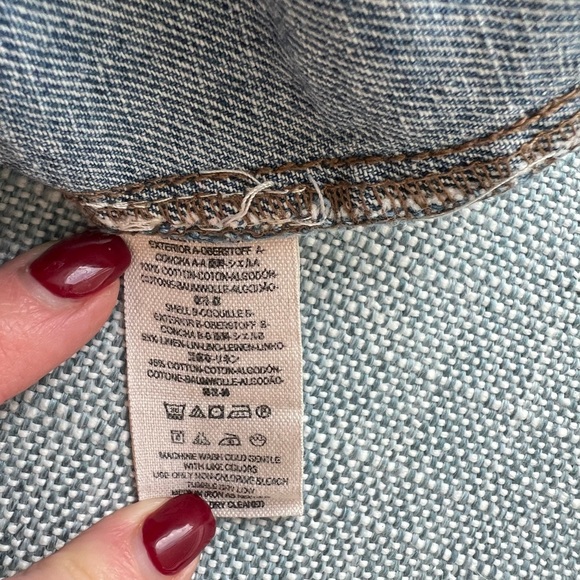 Free people size 8 women’s jeans mini skirt. - Picture 5 of 7